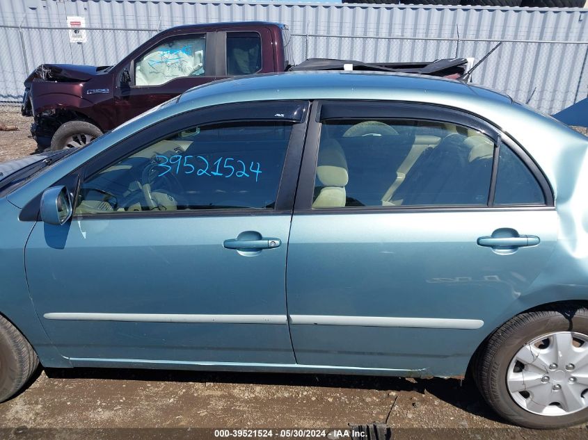 2006 Toyota Corolla Le VIN: 2T1BR32E46C660386 Lot: 39521524