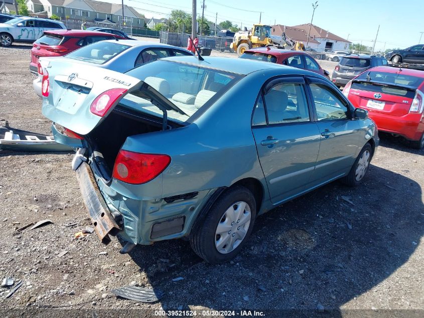 2006 Toyota Corolla Le VIN: 2T1BR32E46C660386 Lot: 39521524