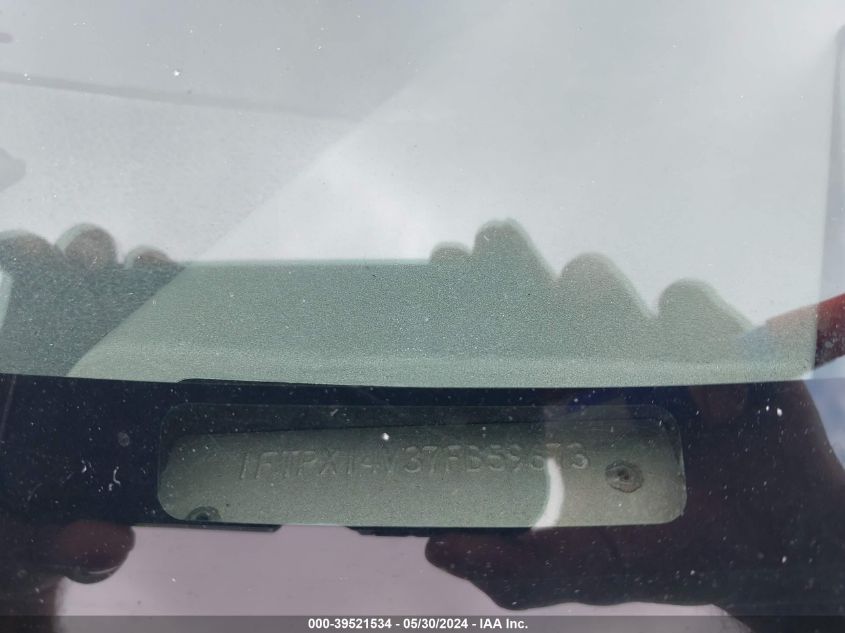 2007 Ford F-150 Fx4/Lariat/Xl/Xlt VIN: 1FTPX14V37FB59673 Lot: 39521534