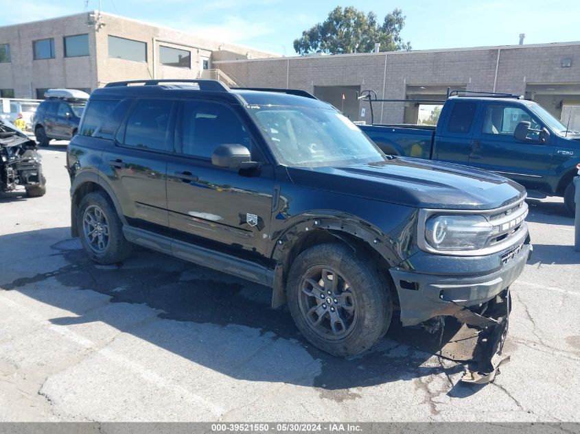 2022 Ford Bronco Sport Big Bend VIN: 3FMCR9B60NRE08395 Lot: 39521550