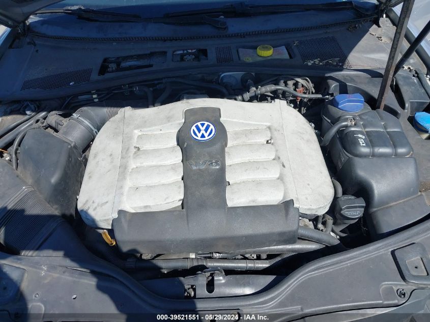 2003 Volkswagen Passat W8 VIN: WVWUK63B83P333358 Lot: 39521551