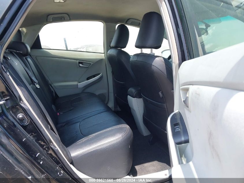 2012 Toyota Prius Two VIN: JTDKN3DU5C1561009 Lot: 39521560