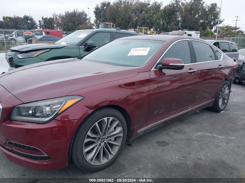 2015 Hyundai Genesis 3.8 VIN: KMHGN4JEXFU034316 Lot: 39521562