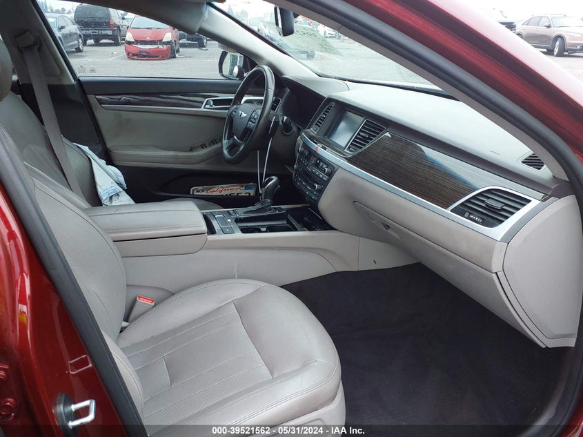 2015 Hyundai Genesis 3.8 VIN: KMHGN4JEXFU034316 Lot: 39521562