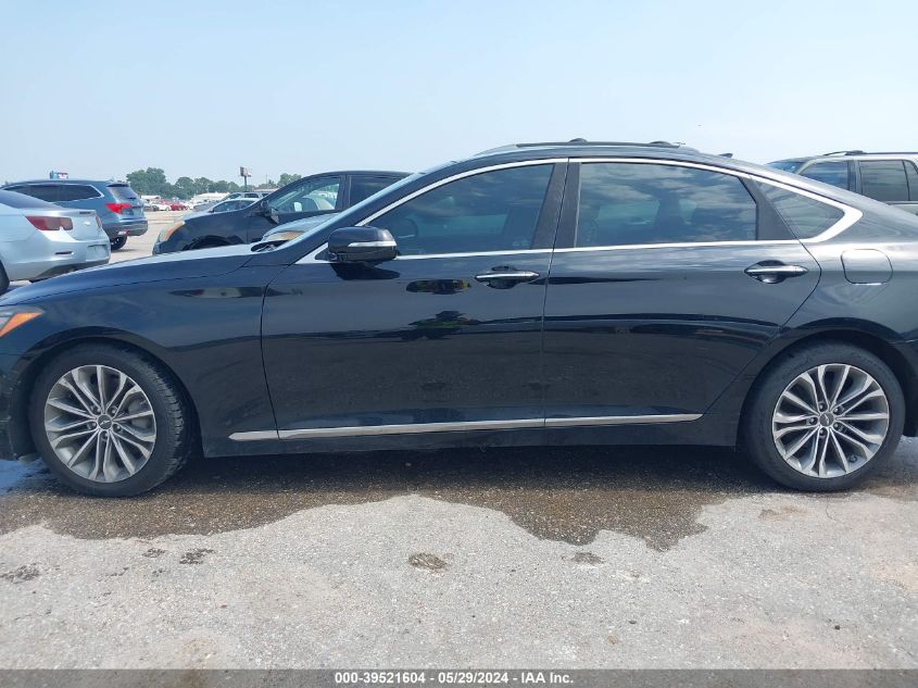 2015 Hyundai Genesis 3.8 VIN: KMHGN4JE9FU018835 Lot: 39521604