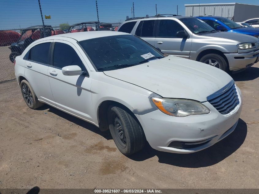 2012 Chrysler 200 Lx VIN: 1C3CCBAB3CN158215 Lot: 39521607