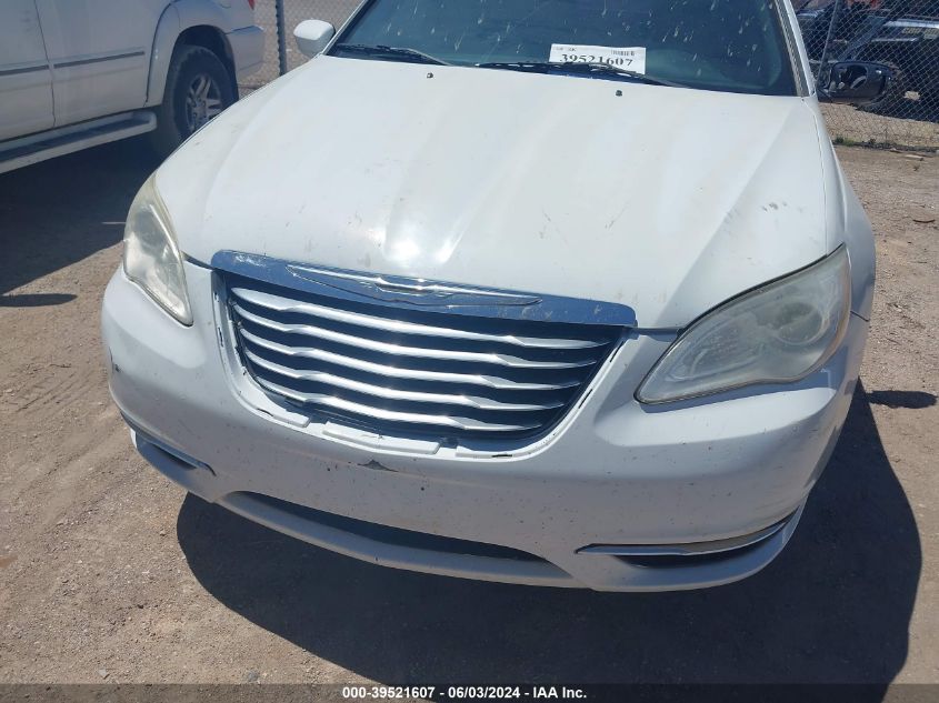 2012 Chrysler 200 Lx VIN: 1C3CCBAB3CN158215 Lot: 39521607