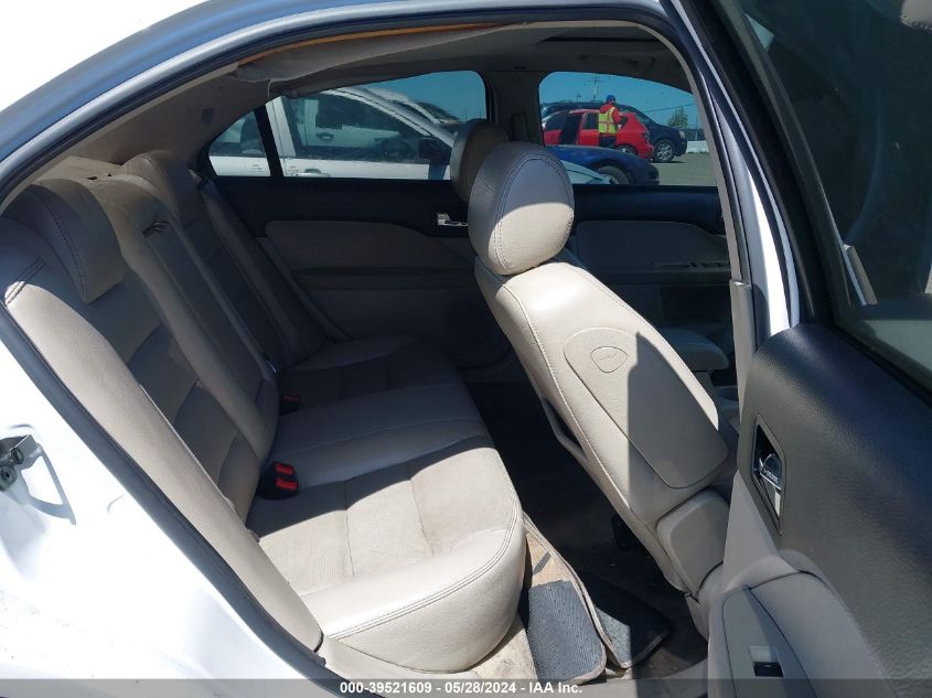 2007 Ford Fusion Sel VIN: 3FAHP08Z77R267346 Lot: 39521609