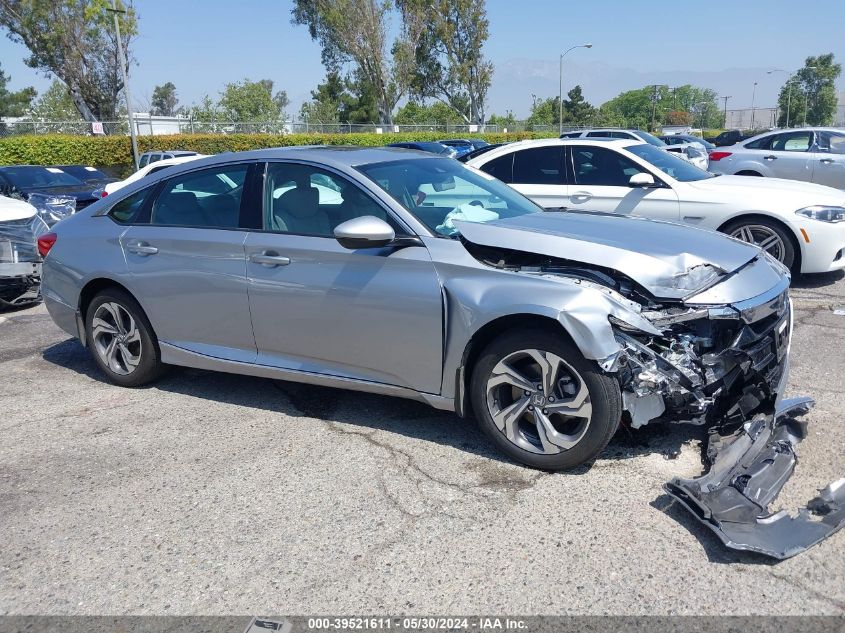 2018 Honda Accord Ex-L VIN: 1HGCV1F60JA128879 Lot: 39521611