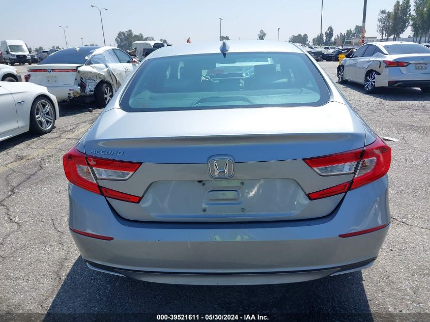 2018 Honda Accord Ex-L VIN: 1HGCV1F60JA128879 Lot: 39521611