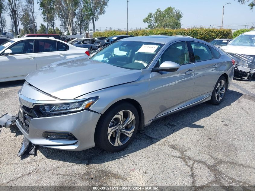 2018 Honda Accord Ex-L VIN: 1HGCV1F60JA128879 Lot: 39521611