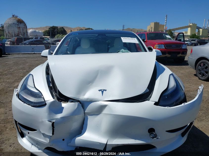 2022 Tesla Model 3 Long Range Dual Motor All-Wheel Drive VIN: 5YJ3E1EB3NF204475 Lot: 39521612