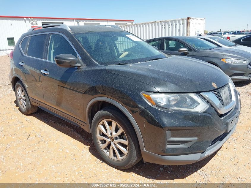 2017 Nissan Rogue Sv VIN: KNMAT2MT9HP614396 Lot: 39521632