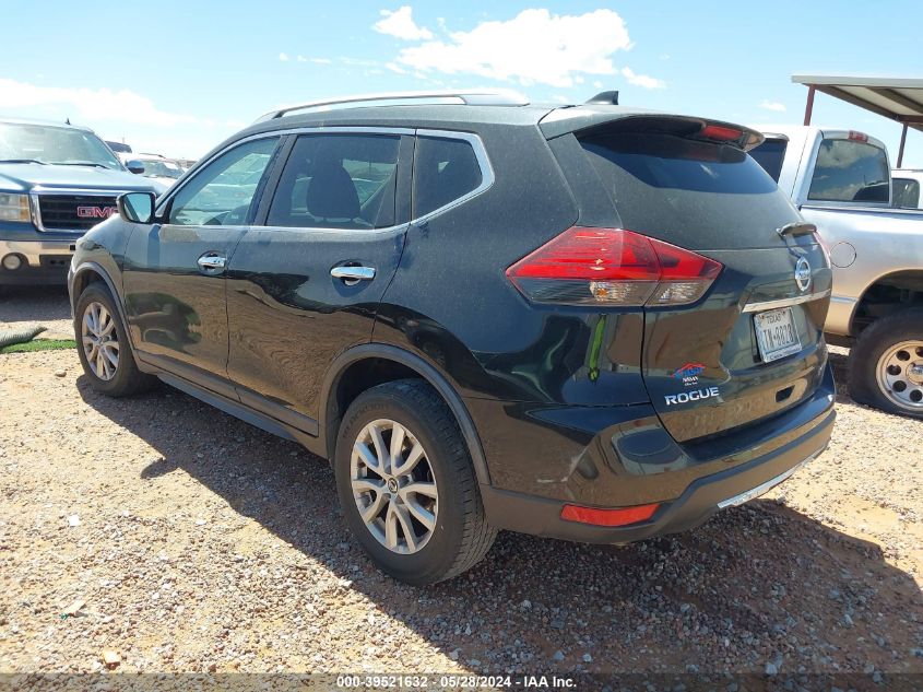 2017 Nissan Rogue Sv VIN: KNMAT2MT9HP614396 Lot: 39521632