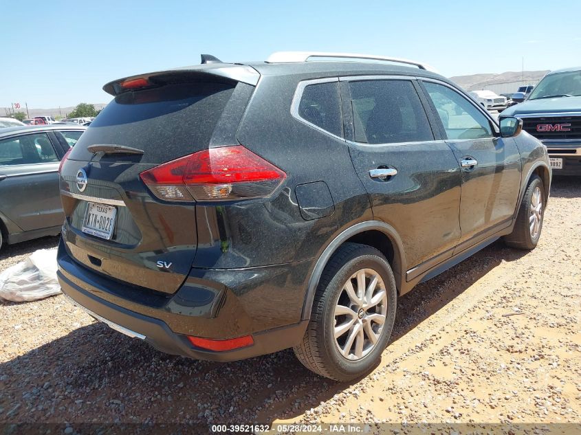 2017 Nissan Rogue Sv VIN: KNMAT2MT9HP614396 Lot: 39521632