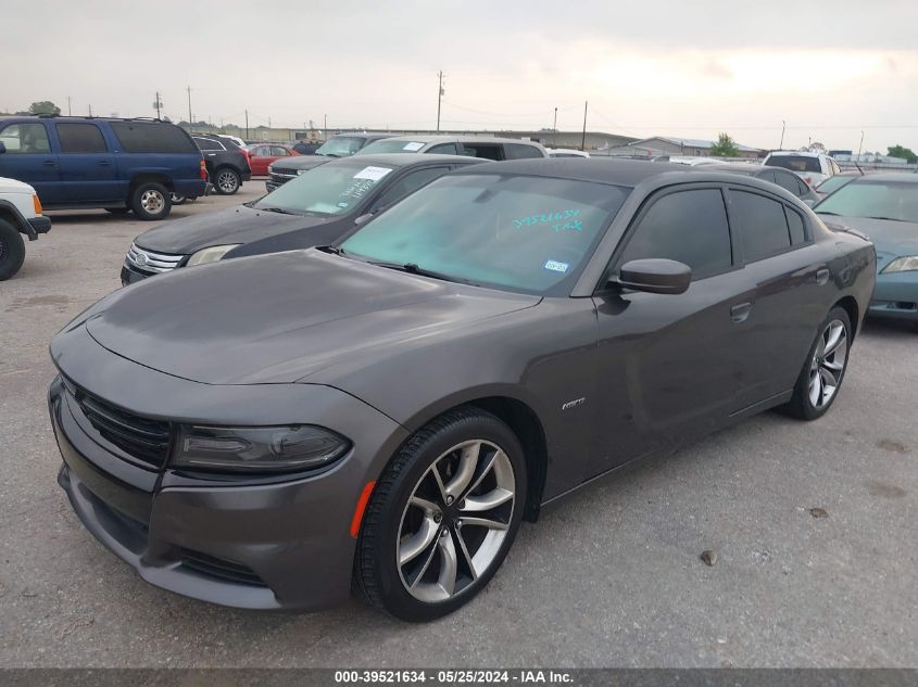 2015 Dodge Charger R/T VIN: 2C3CDXCT3FH734592 Lot: 39521634