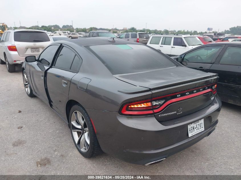 2015 Dodge Charger R/T VIN: 2C3CDXCT3FH734592 Lot: 39521634