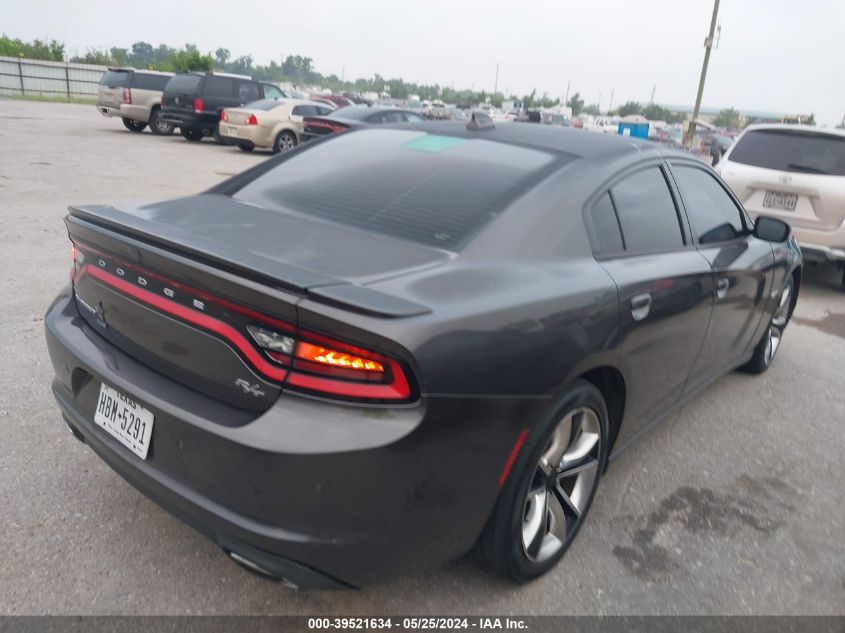 2015 Dodge Charger R/T VIN: 2C3CDXCT3FH734592 Lot: 39521634