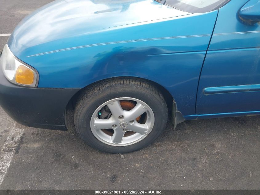 2003 Nissan Sentra Gxe VIN: 3N1CB51D63L696637 Lot: 39521981