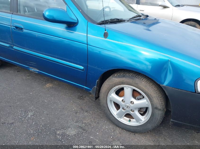 2003 Nissan Sentra Gxe VIN: 3N1CB51D63L696637 Lot: 39521981