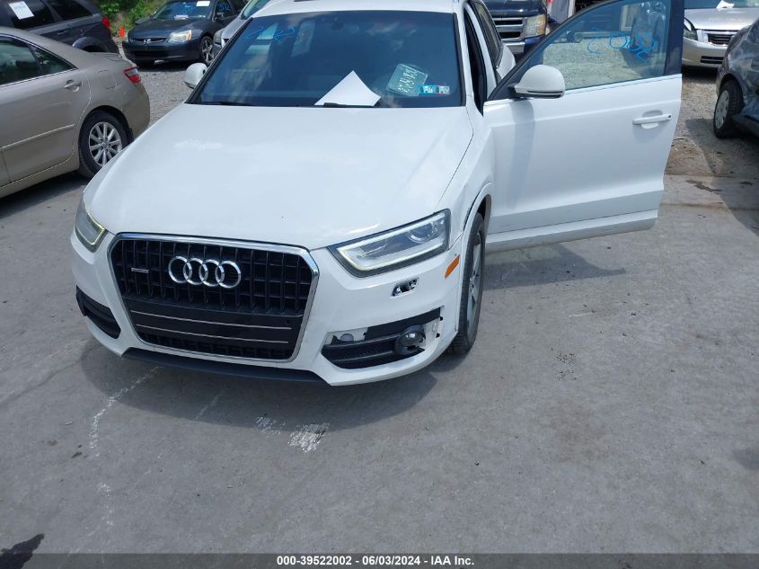 2015 Audi Q3 2.0T Premium Plus VIN: WA1EFCFS8FR008683 Lot: 39522002