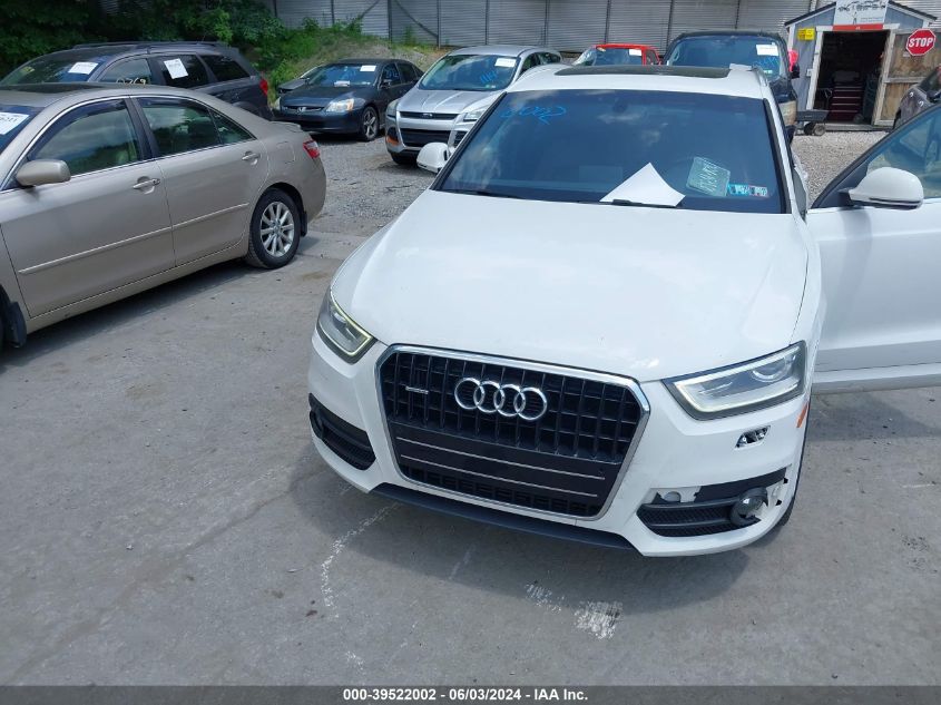 2015 Audi Q3 2.0T Premium Plus VIN: WA1EFCFS8FR008683 Lot: 39522002