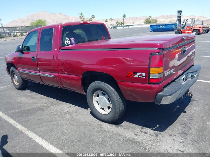 2004 GMC Sierra 1500 Sle VIN: 1GTEK19T44E345883 Lot: 39522009