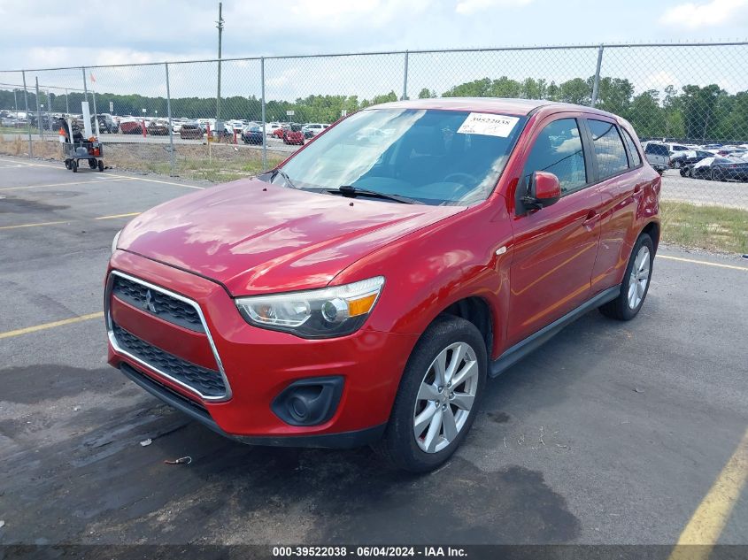 2015 Mitsubishi Outlander Sport Es VIN: 4A4AP3AU9FE005396 Lot: 39522038