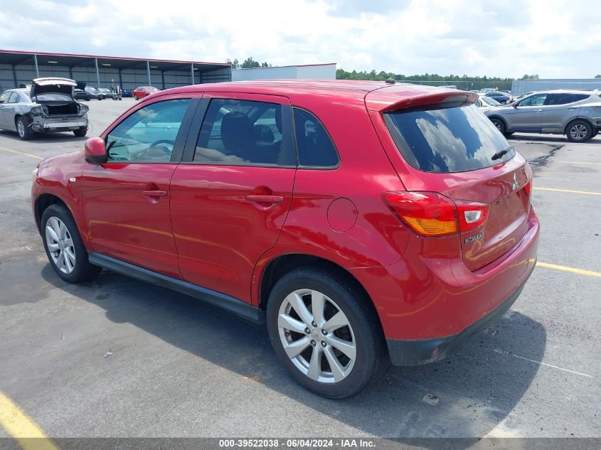 2015 Mitsubishi Outlander Sport Es VIN: 4A4AP3AU9FE005396 Lot: 39522038