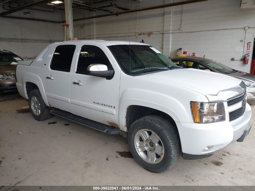 2007 Chevrolet Avalanche 1500 Lt VIN: 3GNFK12357G318386 Lot: 39522041