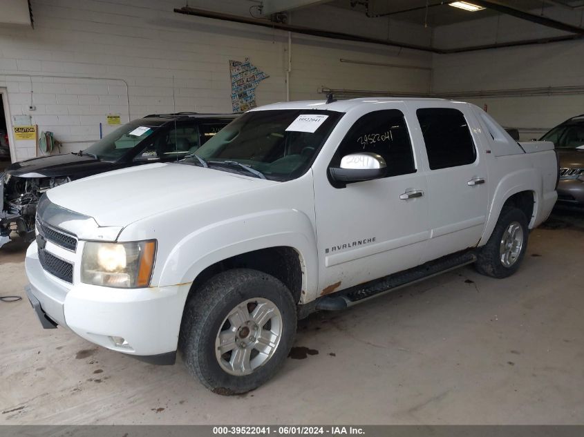 2007 Chevrolet Avalanche 1500 Lt VIN: 3GNFK12357G318386 Lot: 39522041