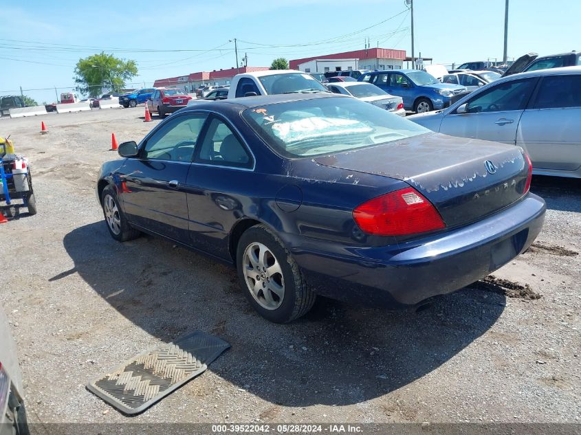 2001 Acura Cl 3.2 VIN: 19UYA424X1A011205 Lot: 39522042