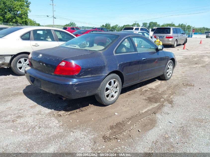 2001 Acura Cl 3.2 VIN: 19UYA424X1A011205 Lot: 39522042