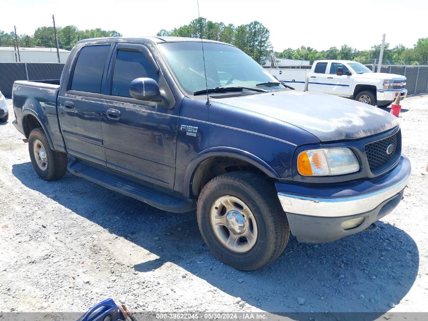 2001 Ford F-150 King Ranch Edition/Lariat/Xlt VIN: 1FTRW08W01KF22454 Lot: 39522045