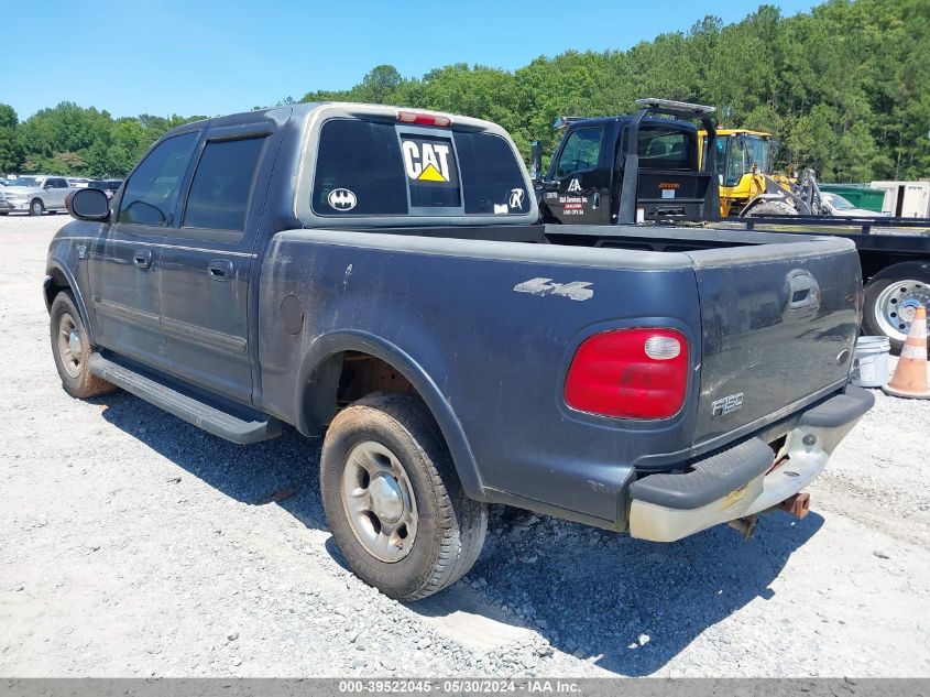 2001 Ford F-150 King Ranch Edition/Lariat/Xlt VIN: 1FTRW08W01KF22454 Lot: 39522045