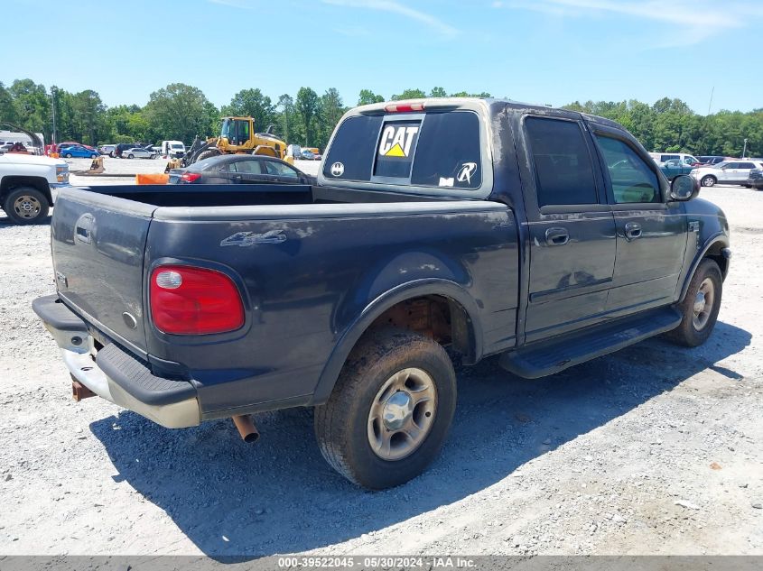 2001 Ford F-150 King Ranch Edition/Lariat/Xlt VIN: 1FTRW08W01KF22454 Lot: 39522045