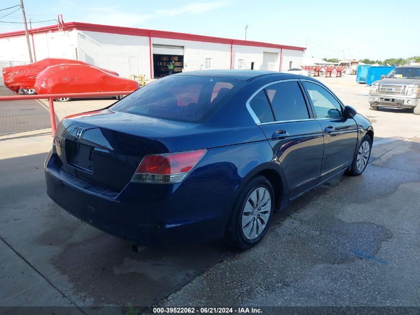 2010 Honda Accord 2.4 Lx VIN: 1HGCP2F3XAA012823 Lot: 39522062