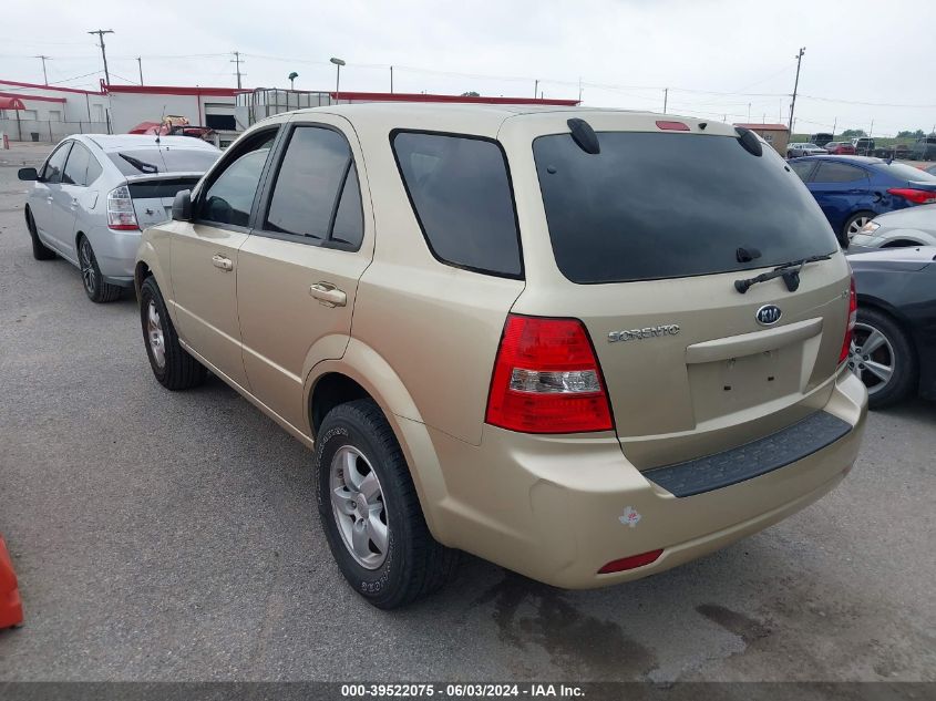 2009 Kia Sorento Lx Base VIN: KNDJD735695888777 Lot: 39522075