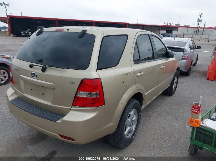 2009 Kia Sorento Lx Base VIN: KNDJD735695888777 Lot: 39522075