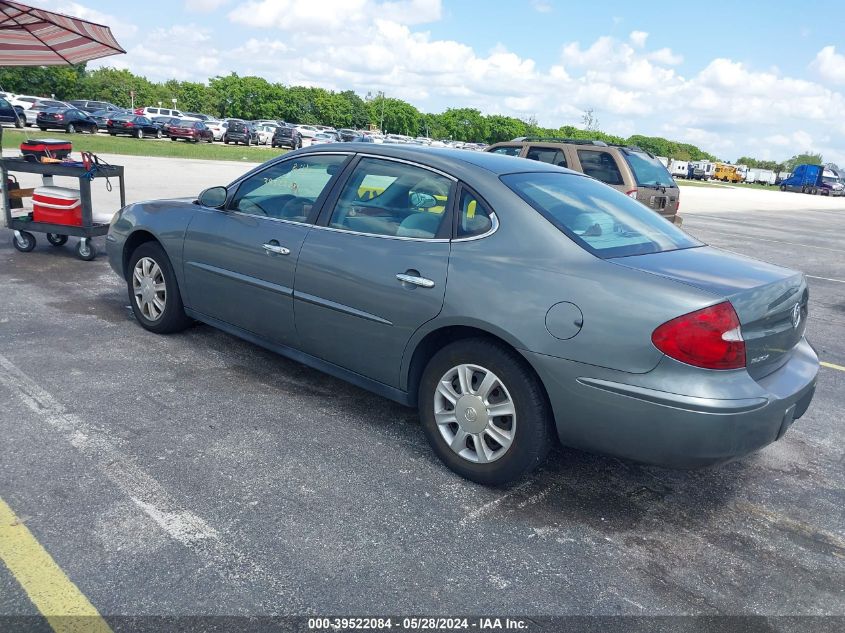 2005 Buick Lacrosse Cx VIN: 2G4WC532651221153 Lot: 39522084