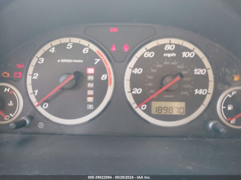 2003 Honda Cr-V Ex VIN: SHSRD78853U152692 Lot: 39522094