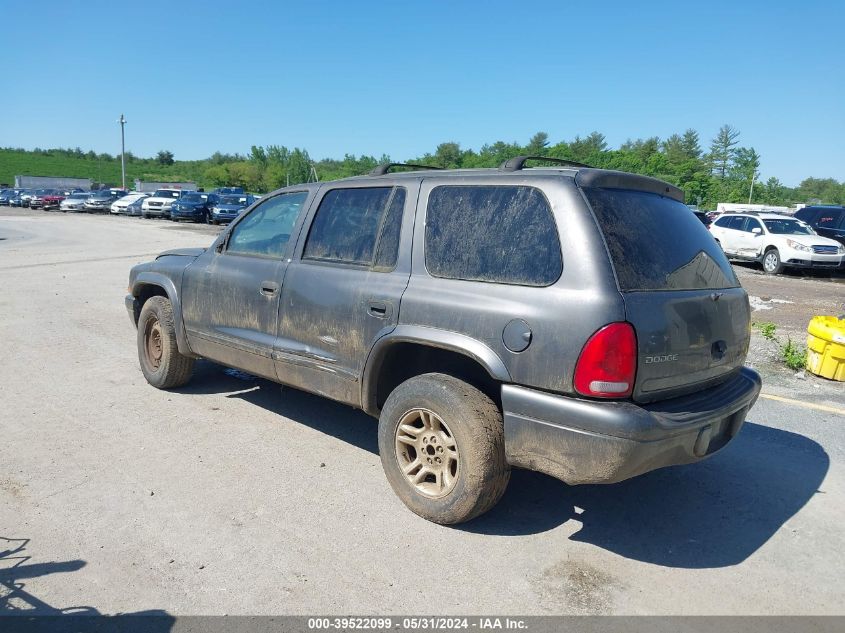 2003 Dodge Durango Slt VIN: 1D4HR48Z23F625040 Lot: 39522099