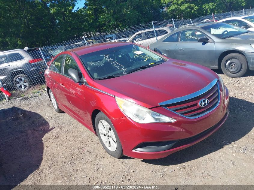 2014 Hyundai Sonata Gls VIN: 5NPEB4AC4EH826473 Lot: 39522119