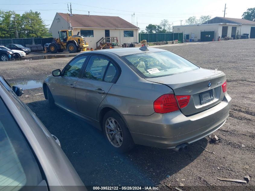 2010 BMW 328I xDrive VIN: WBAPK5C59AA651195 Lot: 39522122