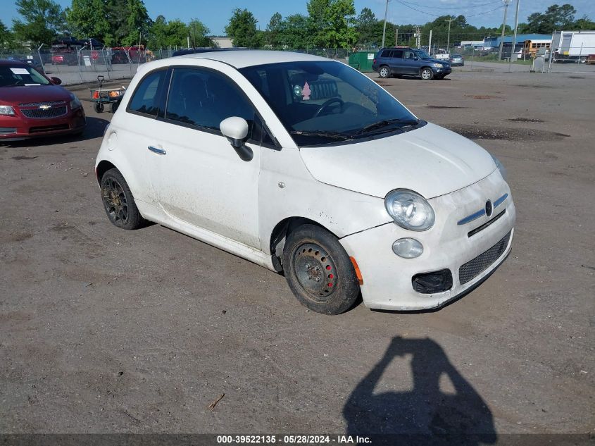 2015 Fiat 500 Sport VIN: 3C3CFFBR4FT721724 Lot: 39522135