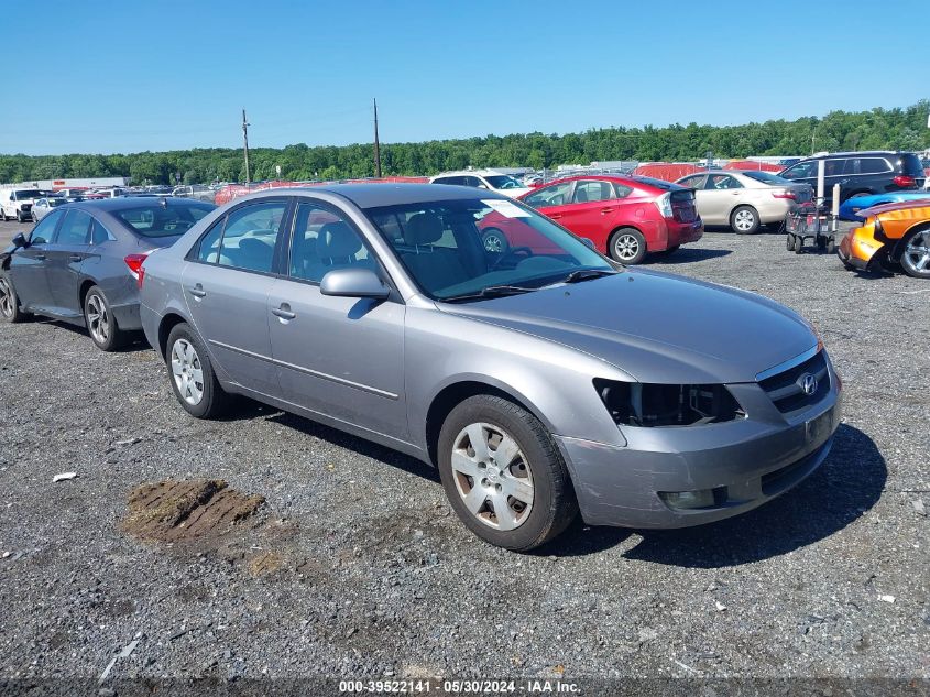 2008 Hyundai Sonata Gls VIN: 5NPET46C08H339085 Lot: 39522141