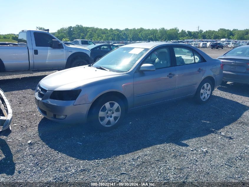 2008 Hyundai Sonata Gls VIN: 5NPET46C08H339085 Lot: 39522141