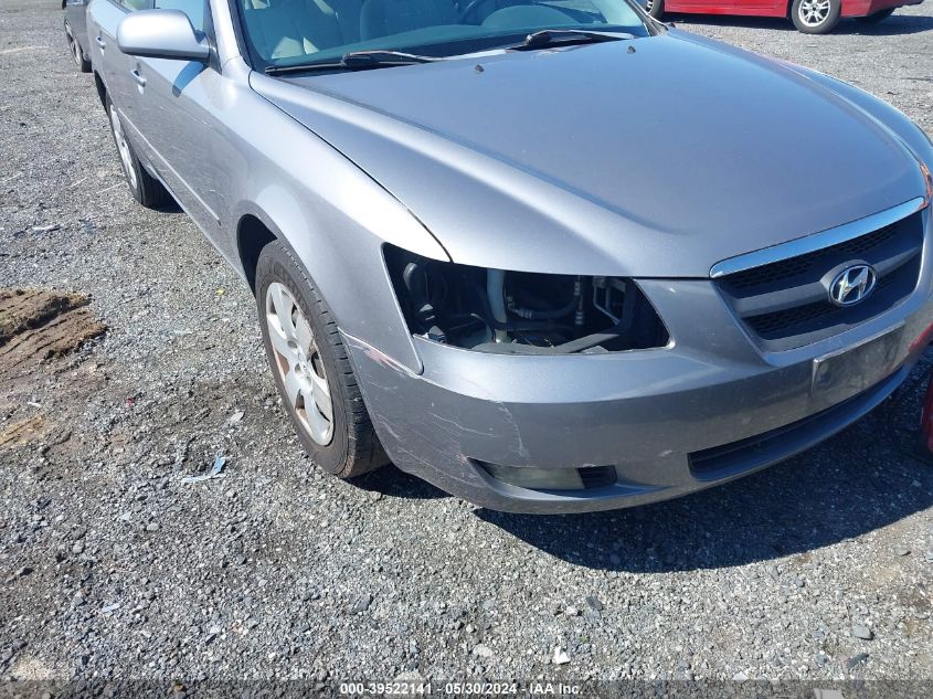 2008 Hyundai Sonata Gls VIN: 5NPET46C08H339085 Lot: 39522141