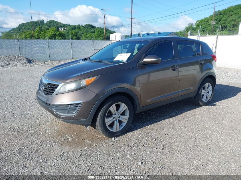 2012 Kia Sportage Lx VIN: KNDPBCA25C7285090 Lot: 39522147