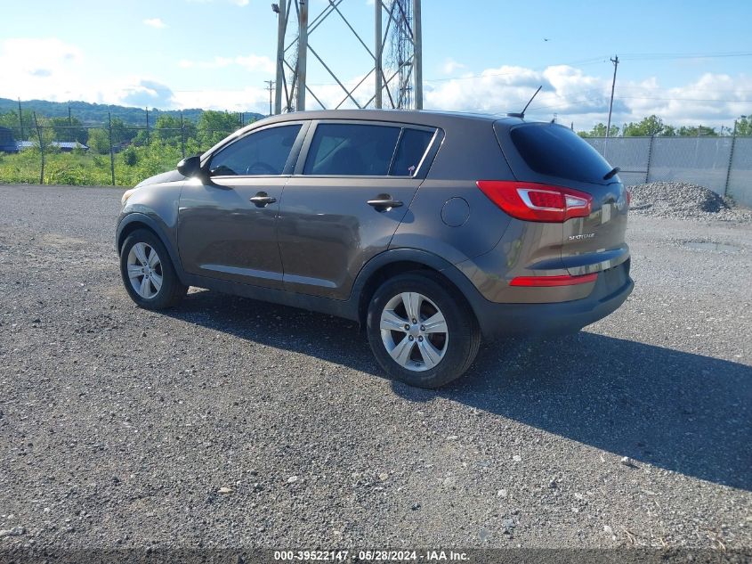 2012 Kia Sportage Lx VIN: KNDPBCA25C7285090 Lot: 39522147